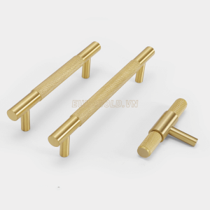 Tay nắm đồng nguyên chất Eurogold BHG112