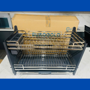GIÁ BÁT ĐĨA NÂNG HẠ INOX 304 KHUNG MÀU GHI EUROGOLD EVI180 - 116 1 510x510 3