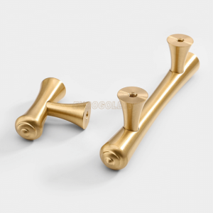 Tay nắm đồng nguyên chất Eurogold BHG137