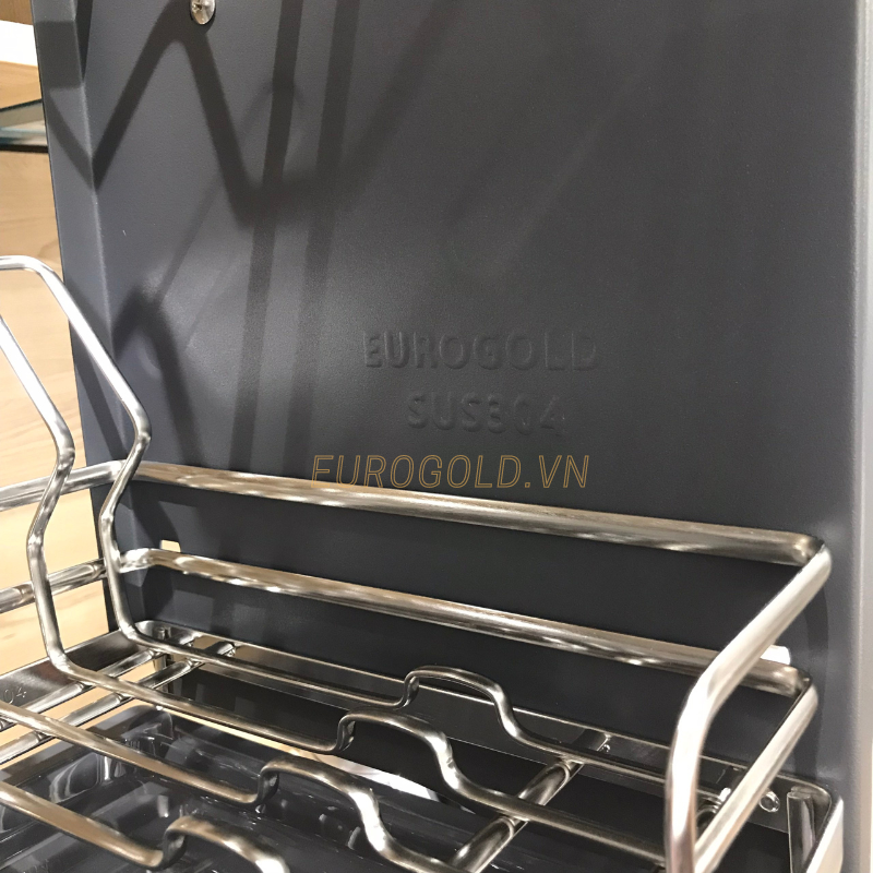 GIÁ BÁT ĐĨA NÂNG HẠ INOX 304 NAN OVAL EUROGOLD EPV9090PRO