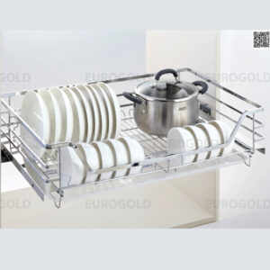 GIÁ XOONG NỒI VÀ BÁT ĐĨA ĐA NĂNG INOX 304 NAN OVAL EUROGOLD EPV6080F - 2 3