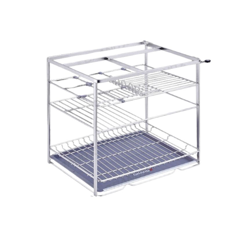 GIÁ ĐỰNG CHAI LỌ GIA VỊ NAN DẸT GRANDX XS.40S 40CM