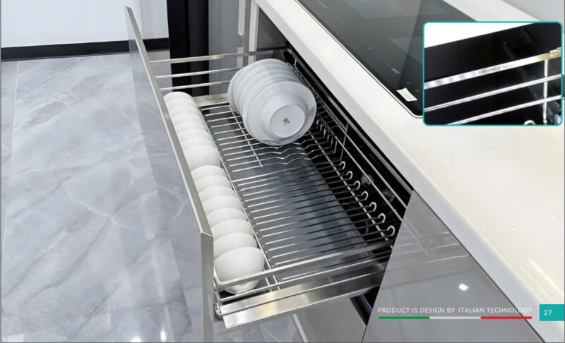 THÔNG SỐ KỸ THUẬT CỦA GIÁ BÁT ĐĨA CỐ ĐỊNH NAN OVAL SUS304 GRANDX XD.90M 90CM