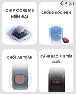 Khoá cửa thông minh 3D FACE X – Kitos - 3d face x 6 510x634 1