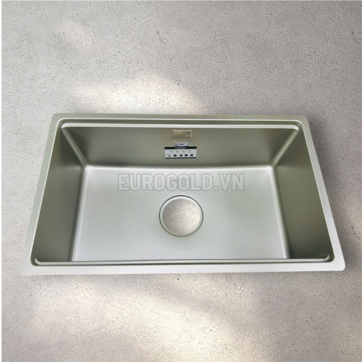 Chậu rửa bát 1 hố chống xước inox 304 Eurogold EUC17043EB