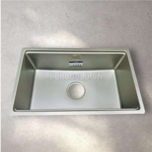 Chậu rửa bát 1 hố chống xước inox 304 Eurogold EUC17643EB