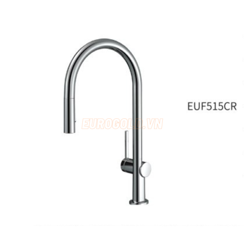 Vòi nước inox 304 dây rút Eurogold EUF515CR