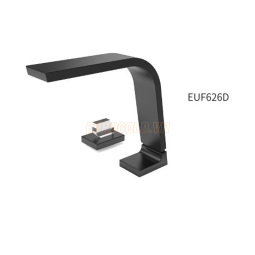 Vòi nước inox 304 phủ PVD đen Eurogold EUF626D