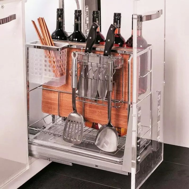 GIÁ DAO THỚT EUROGOLD EP40F NAN DẸT INOX MỜ