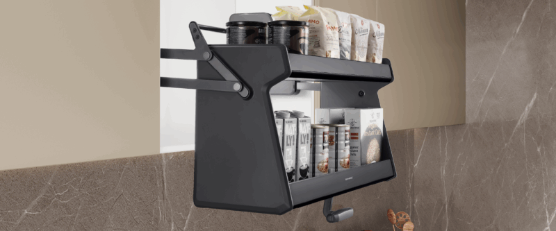 GIÁ NÂNG HẠ 2 TẦNG TITANIUM GRANDX XL.90T 90CM