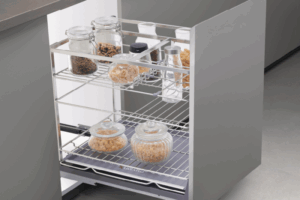 GIÁ ĐỰNG CHAI LỌ GIA VỊ NAN DẸT GRANDX XS.40S 40CM - XS.25S.40S