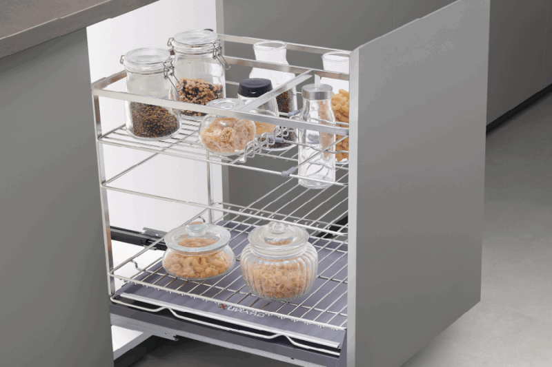 GIÁ ĐỰNG CHAI LỌ GIA VỊ NAN DẸT GRANDX XS.40S 40CM
