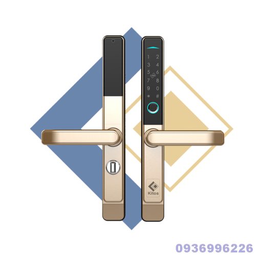 Khoá cửa vân tay cửa nhôm Kitos KT-AL38