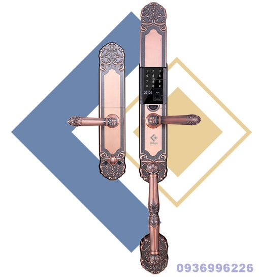 Khoá cửa vân tay tân cổ điển Kitos KT-C500