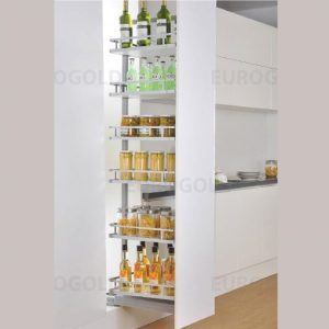 Tủ kho inox nan dẹt cánh rút xoay hai hướng Eurogold EGX0640