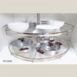 Mâm xoay inox mờ nan dẹt Eurogold EPL360A