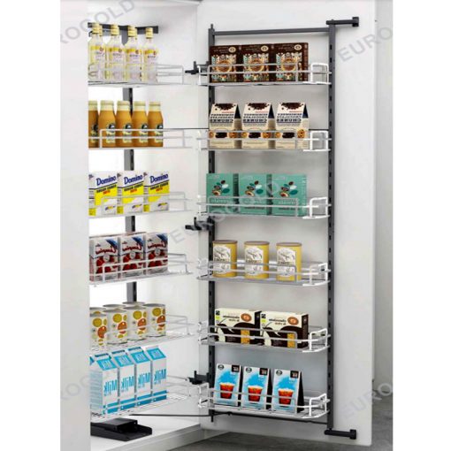 Tủ đồ khô inox 304 nan dẹt 6 tầng Eurogold EPL80645