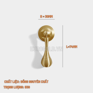 Tay nắm tủ đồng nguyên chất BHER19 - er19 4 510x510 1