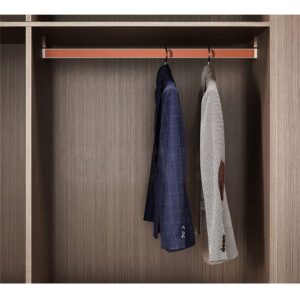 Thanh treo quần áo bọc da cao cấp không có đèn led Eurogold ETT600