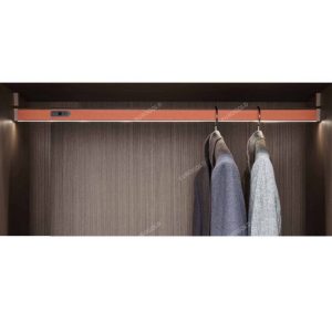 Thanh treo quần áo bọc da cao cấp có đèn led Eurogold ETT800LT