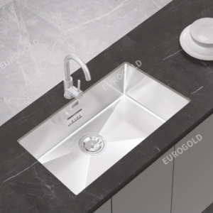 Chậu rửa bát chống xước inox 304 Eurogold EUC18045EB