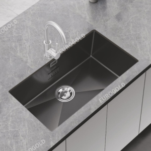 Chậu rửa bát chống xước inox 304 Eurogold EUC18045ED