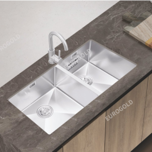 Chậu rửa bát chống xước inox 304 Eurogold EUC28245EB