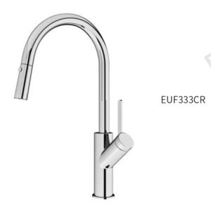 Vòi nước inox 304 dây rút Eurogold EUF333CR
