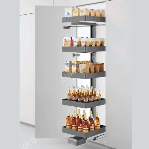 TỦ KHO 5 TẦNG ÂM TỦ NHÔM CAO CẤP EUROGOLD EUM5045G