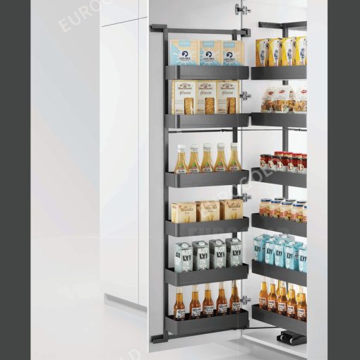 TỦ KHO 6 TẦNG CÁNH MỞ HỘP NHÔM CAO CẤP EUROGOLD EUM6L450G