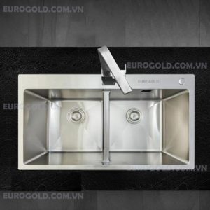 Chậu rửa inox 304 Eurogold EUS47848