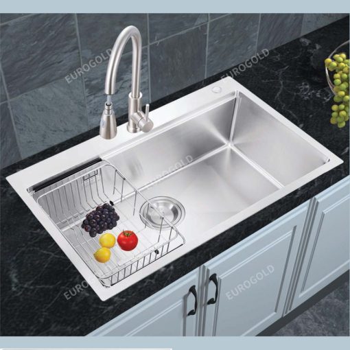Chậu rửa bát 1 hố inox 304 Eurogold EUS58050