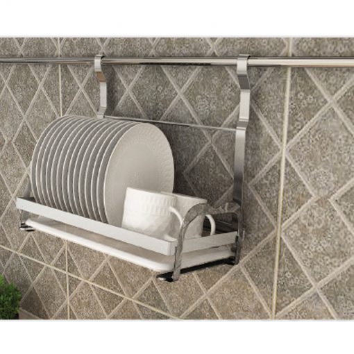 Giá để đĩa treo ngoài inox 304 nan dẹt Eurogold EV88