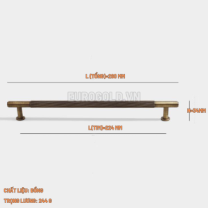 Tay nắm đồng nguyên chất Eurogold BHG112C - g112c 6 510x510 1
