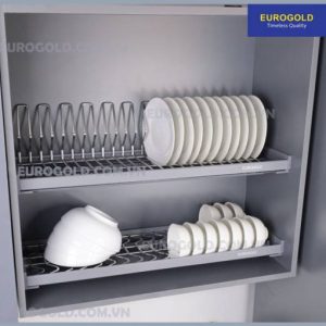 GIÁ BÁT CỐ ĐỊNH INOX 304 NAN OVAL EUROGOLD EPV8080