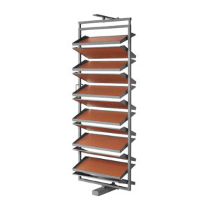 KỆ ĐỂ GIÀY XOAY 360° 12 TẦNG GRANDX XM.1280 - gia de giay xoay 360 do 12 tang mau xam grandx xm 1280