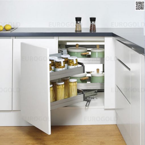 Giá góc liên hoàn inox hộp Eurogold EU101 (trái)