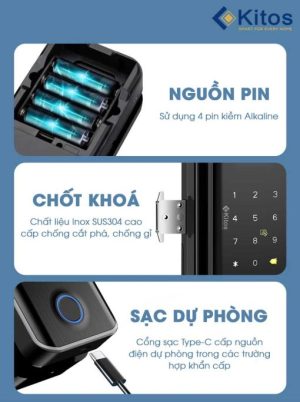 Khoá cửa thông minh GL30 PRO – Kitos - gl30 pro 3 510x683 1