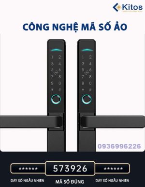 Khoá cửa vân tay cửa nhôm Kitos KT-AL38 - kitos al38 510x655 1