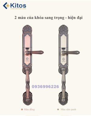 Khoá cửa vân tay tân cổ điển Kitos KT-C500 - kitos c500 7 510x648 1