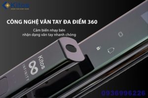 Khoá cửa vân tay Kitos KT-Infinity 3D Face - kitos infinity 8 510x340 1