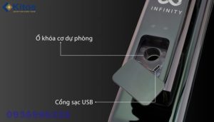 Khoá cửa vân tay Kitos KT-Infinity 3D Face - kitos infinity 9 510x291 1