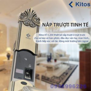 Khoá cửa vân tay tân cổ điển Kitos KT-C200 - kitos kt c200 3 510x510 1