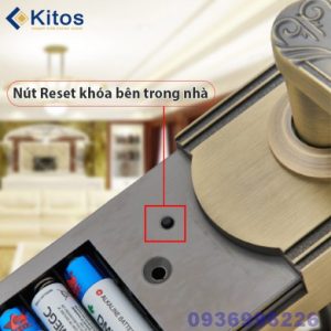Khoá cửa vân tay tân cổ điển Kitos KT-C200 - kitos kt c200 5 510x510 1