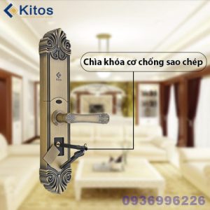 Khoá cửa vân tay tân cổ điển Kitos KT-C200 - kitos kt c200 7 510x510 1