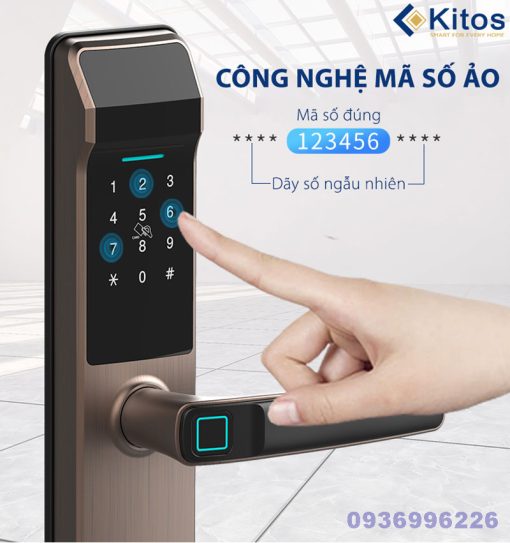 Khóa cửa vân tay Kitos KT-G300 - kitos kt g300 4 1 510x543 1