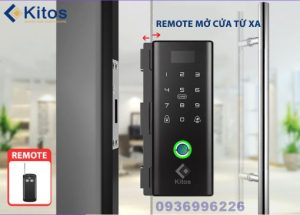 Khoá cửa vân tay dùng cho cửa kính thuỷ lực Kitos KT-GL80 Plus - kitos kt gl80 plus 1 510x366 1