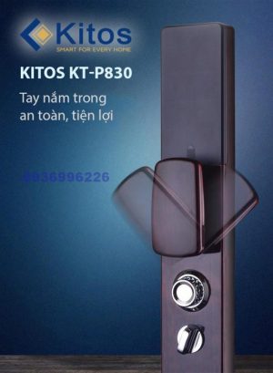 Khoá cửa vân tay Kitos KT-P830 - kitos kt p830 4 510x695 1