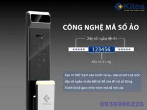 Khoá cửa vân tay Kitos KT-X6 - kitos x6 10 510x383 1