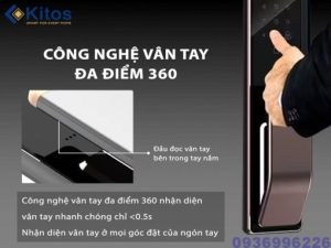 Khoá cửa vân tay Kitos KT-X6 - kitos x6 11 510x383 1